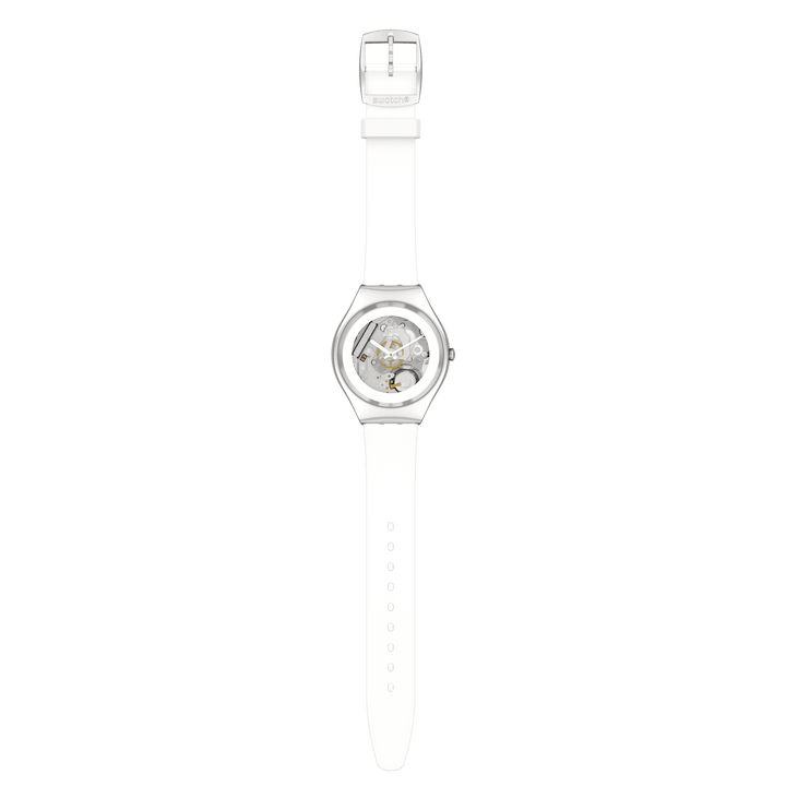 Swatch orologio PURE WHITE IRONY Originals Skin Irony 38mm SYXS138