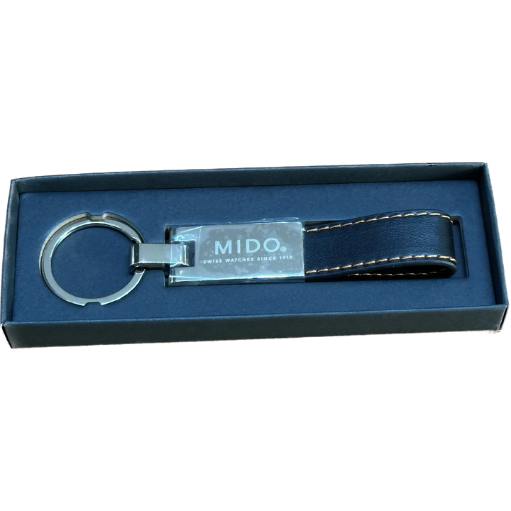 ميدو مفتاح حلقة الفولاذ والجلود M803014347