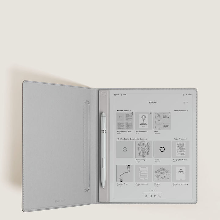 Montblanc Digital Paper Silver 135012