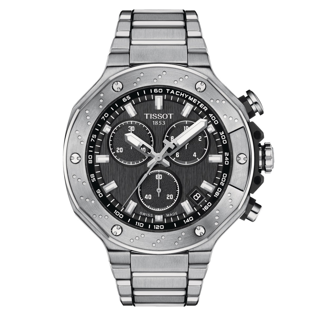 Tissot T-Race Chronograph 45mm Black Quartz Watch T141.417.11.051.01