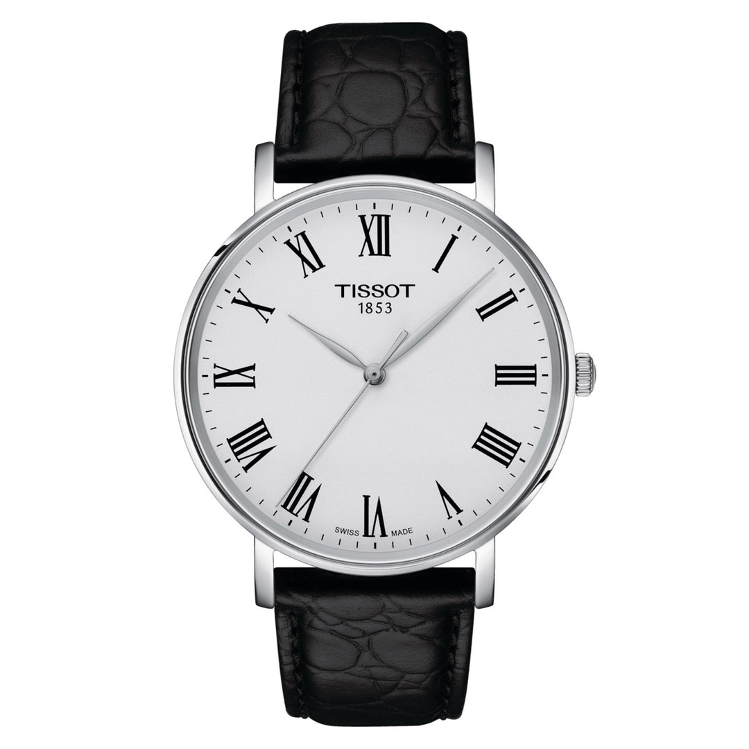 Reloj Tissot Everytime 40mm acero de cuarzo blanco T143.410.16.033.00