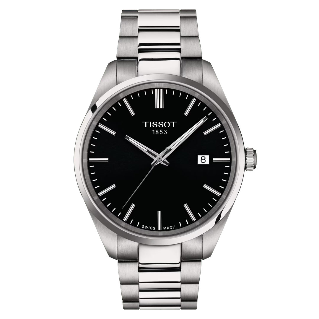Tissot Watch PR 100 40mm svart kvartsstål T150.410.11.051.00