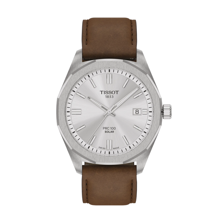 Tissot Watch PCC 100 Solar 39mm Silver Quartz Steel T151.422.16.031.00