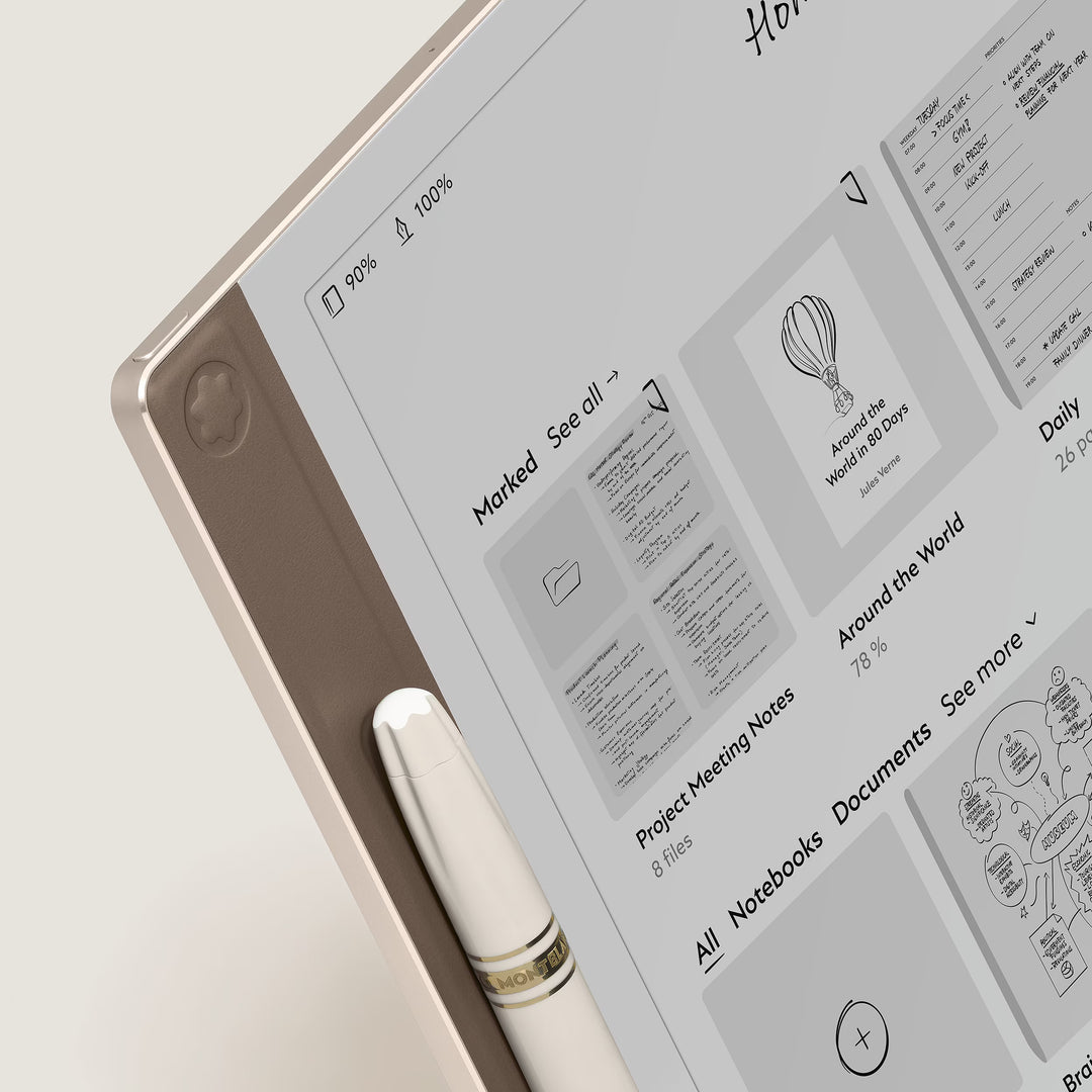 Montblanc Digital Paper Oro 135011