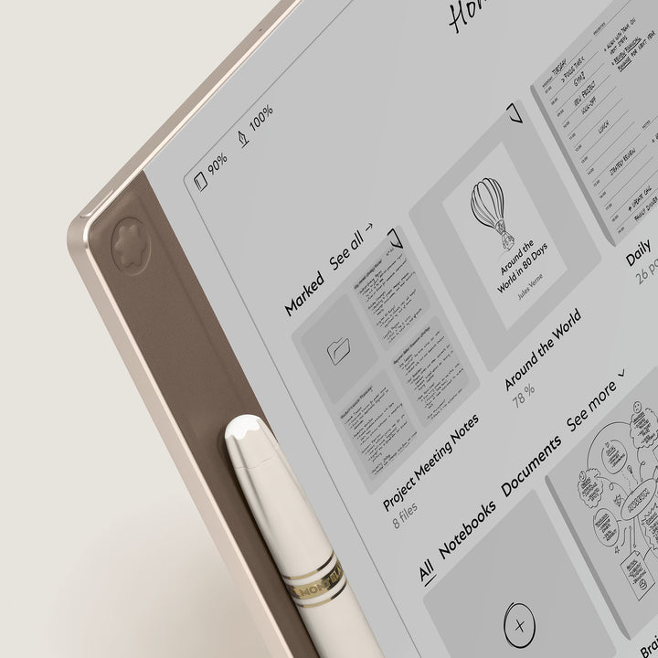 Montblanc Digital Paper Oro 135011