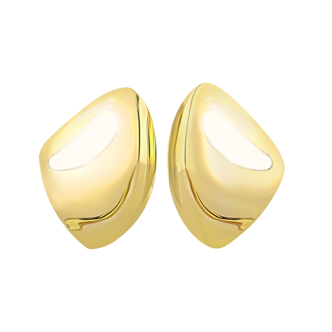 Breil Retwist Earrings Steel IP Gold TJ3460
