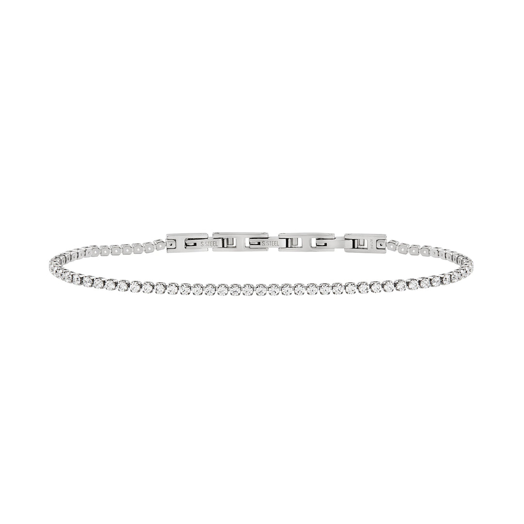 Pulsera de tenis Breil acero circonitas cúbicas TJ3592