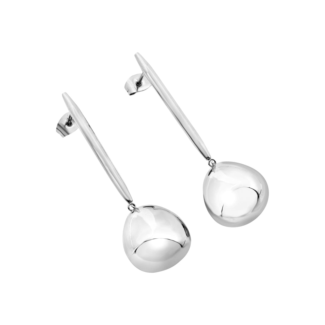 Breil pendant earrings b rocks steel tj3785