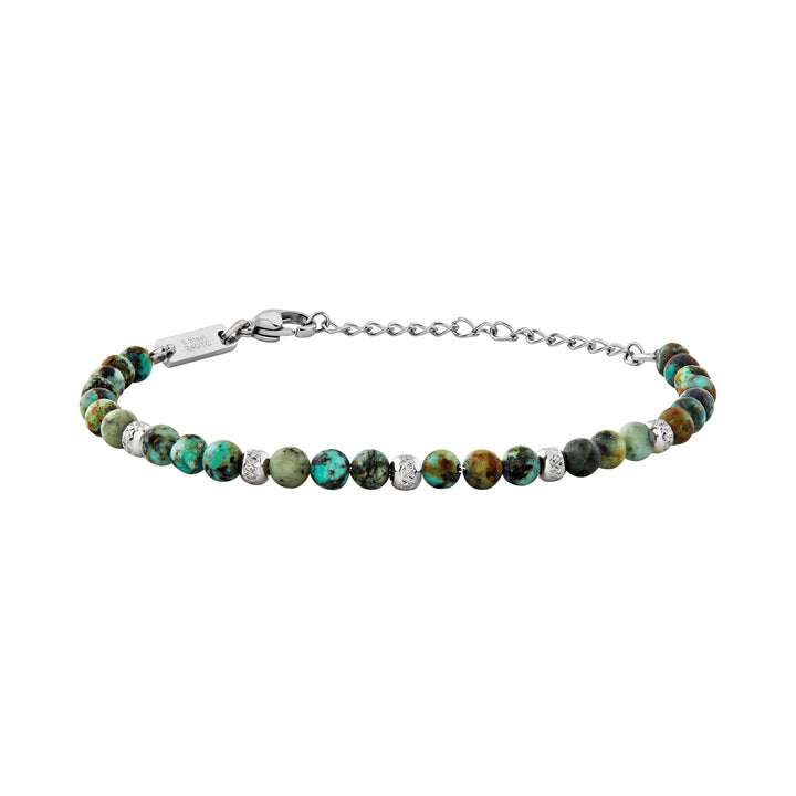 Breil Wild türkisfarbenes Stahlarmband TJ3822