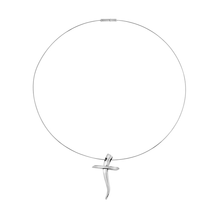 Breil Reloaded Steel Moon choker necklace TJ3923