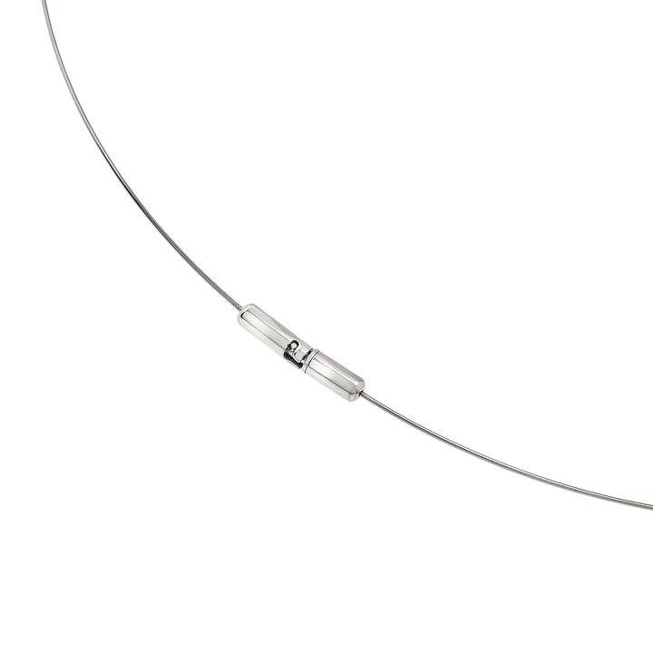 Breil Reloaded Steel Moon choker necklace TJ3923