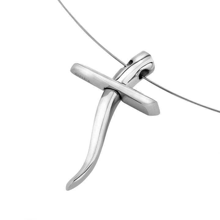 Breil Reloaded Steel Moon choker necklace TJ3923