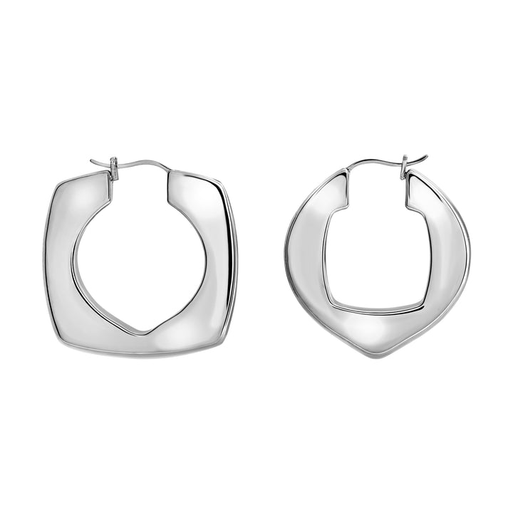 Breil Tetra Goes Big steel earrings TJ3944