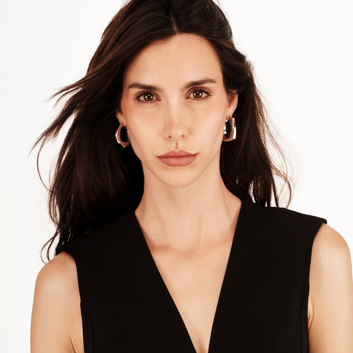 Breil Tetra Goes Big steel earrings TJ3944