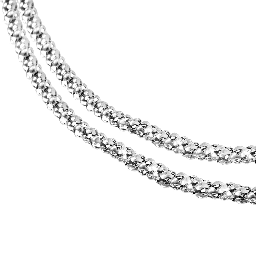 Naszyjnik z szalikiem Breil Globe ze stali TJ4064