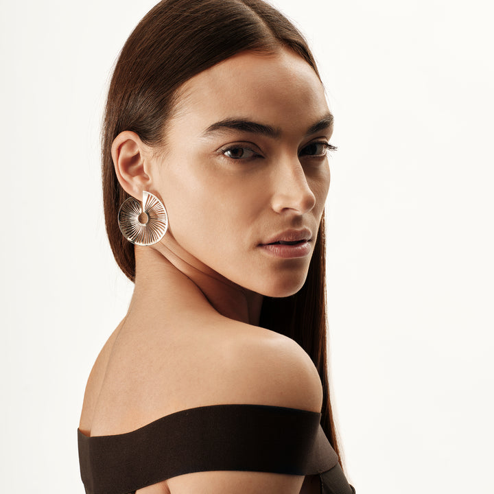 Boucles d'oreilles Breil B Whisper en acier TJ4082