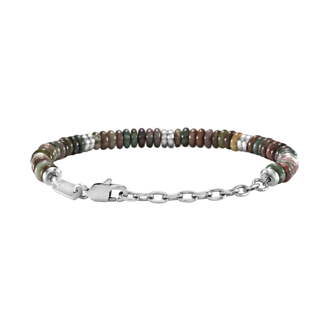 Brazalete Breil Rock Hard acero ágata TJ4122