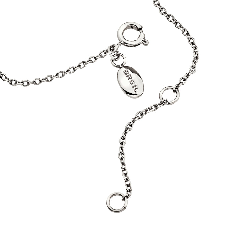 Breil B Whisper Glow stål choker halskæde TJ4202