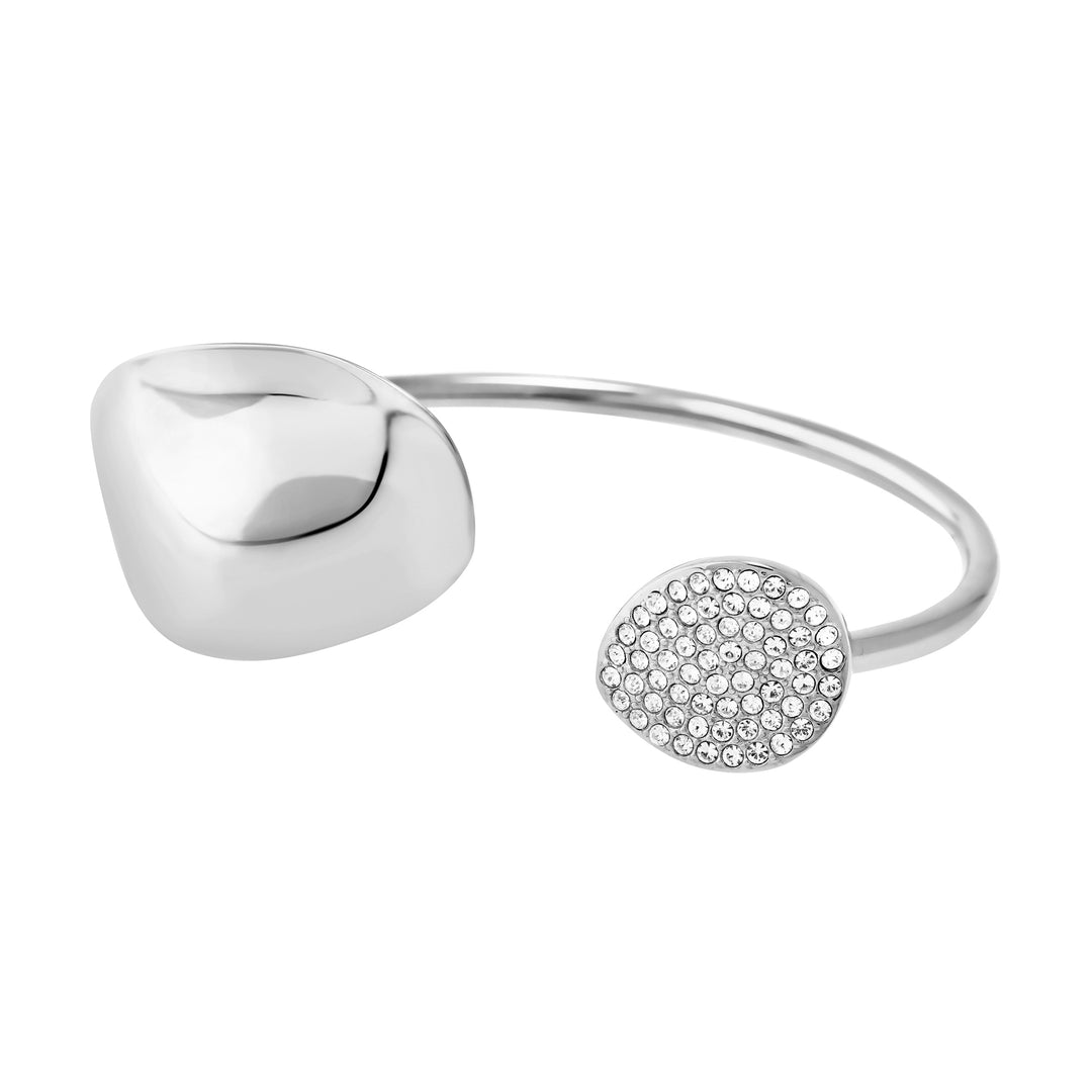 Breil rigid armband B Whisper Glow stål cubic zirconia TJ4224