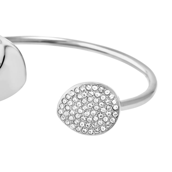 Breil rigid armband B Whisper Glow stål cubic zirconia TJ4224