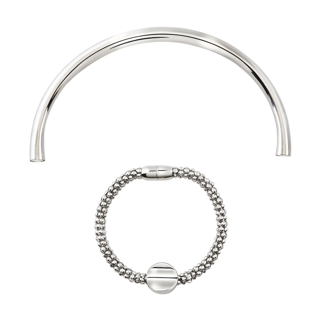 Naszyjnik typu choker ze stali Breil Magnetica System TJ4237