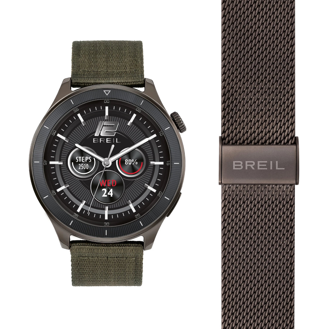 Breil SmartWatch Watch BC-1 46.5mmスチールTW2034