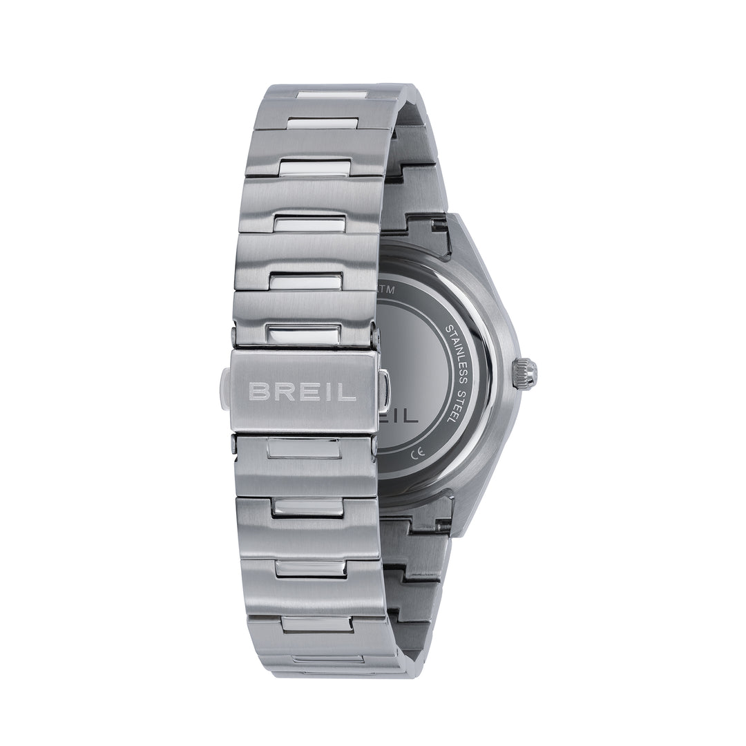 Zegarek Breil B 12 38 mm z czarnej stali kwarcowej TW2074