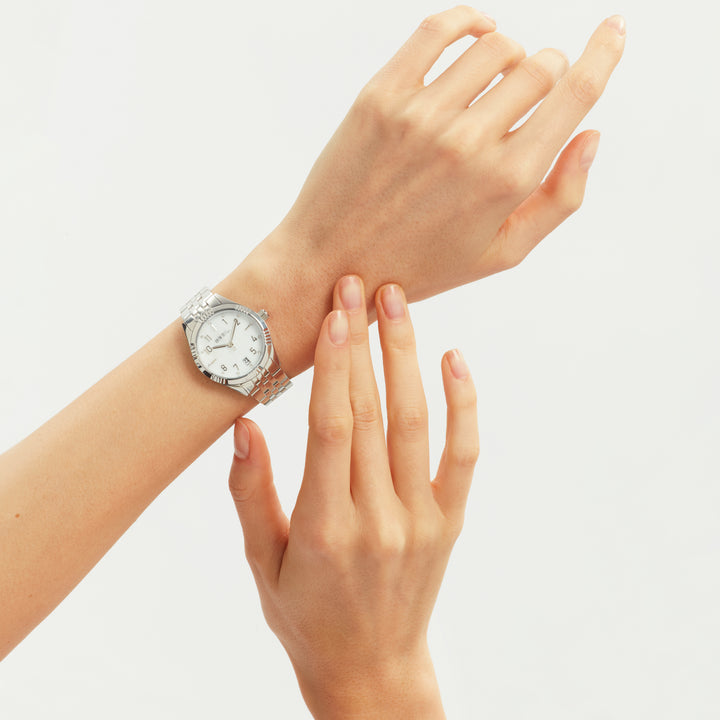 Breil Watch Stand Out 32mm Madreperperla Quartz Steel Tw2098