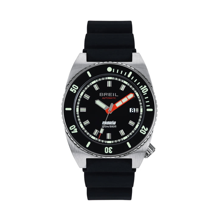 Breil watch manta seeker Automatic 42mm Black Automatic Steel Tw2116