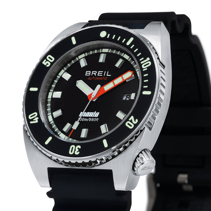 Breil watch manta seeker Automatic 42mm Black Automatic Steel Tw2116