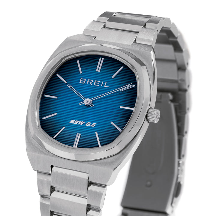Breil watch bsw6.5 38mm blue quartz steel Tw2122