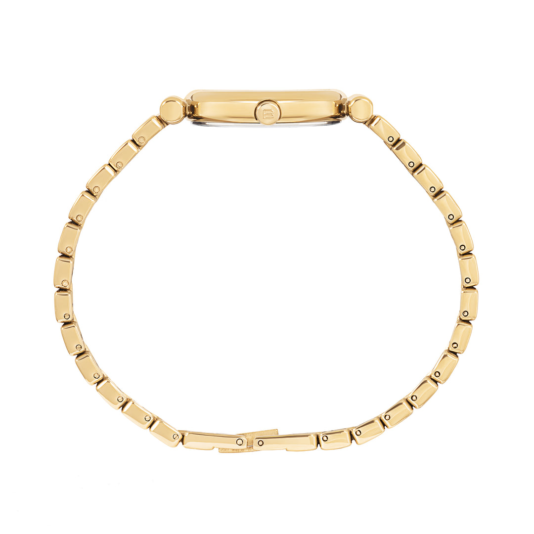 Ρολόι Breil Nuvè 28mm ασημί χαλαζία IP χρυσό φινίρισμα TW2126