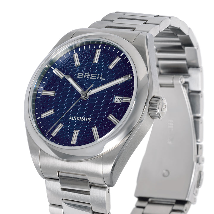 Breil Sphera watch 40mm Blue Automatic Steel Tw2131
