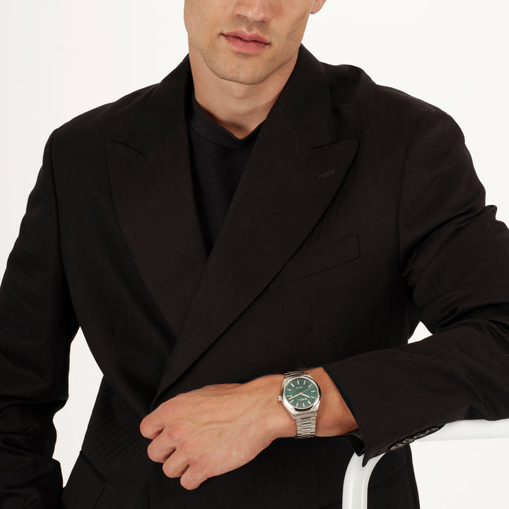 Breil sphera clock 40mm Green Automatic Steel Tw2132