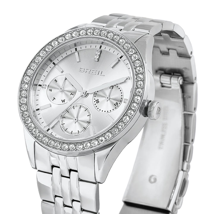 Breil watch flurry 36mm silver quartz steel tw2133