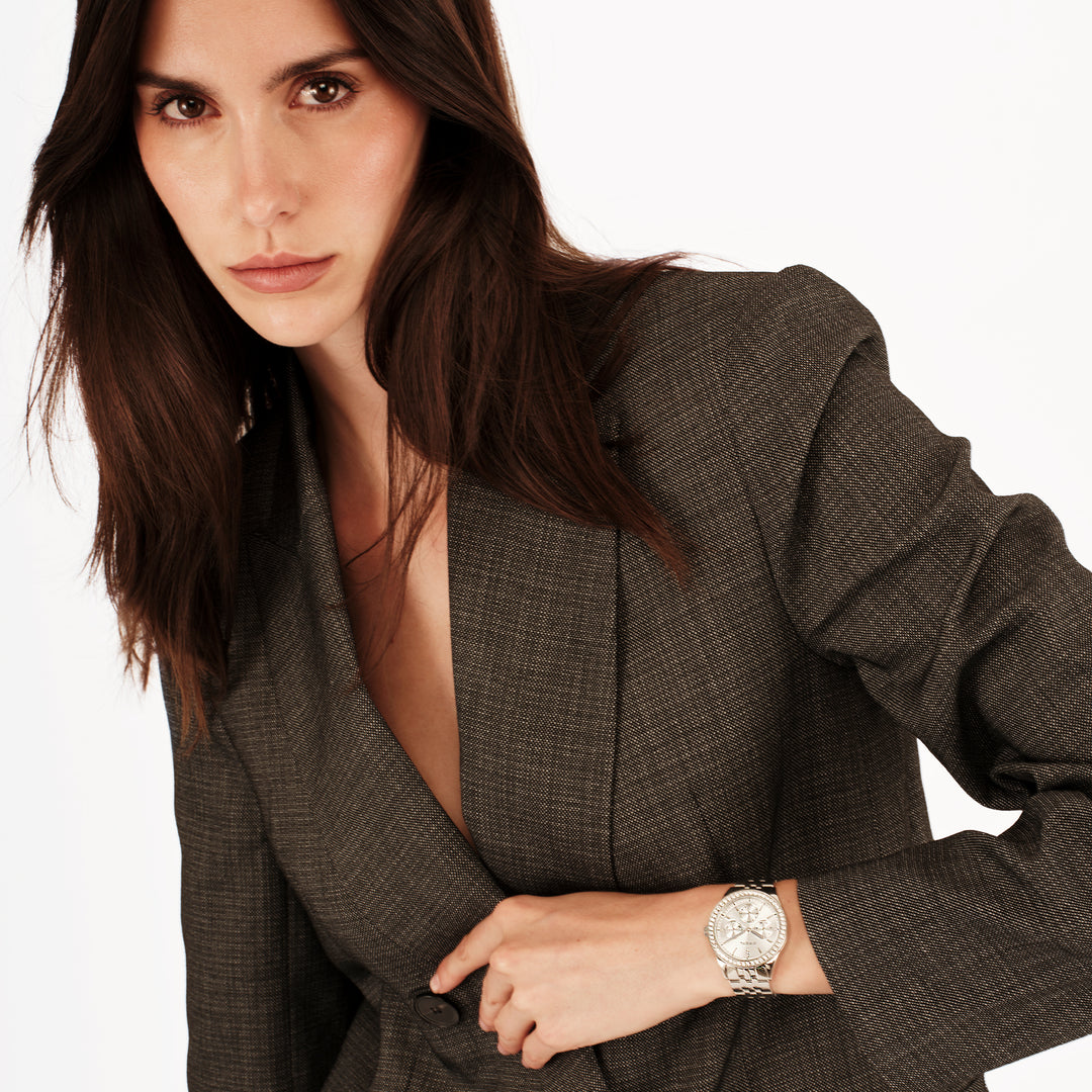 Breil watch flurry 36mm silver quartz steel tw2133