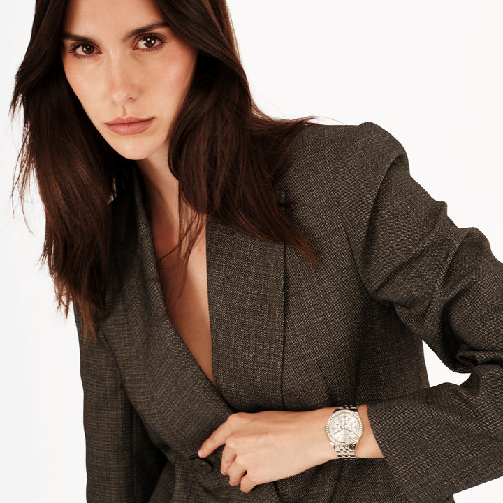 Breil watch flurry 36mm silver quartz steel tw2133