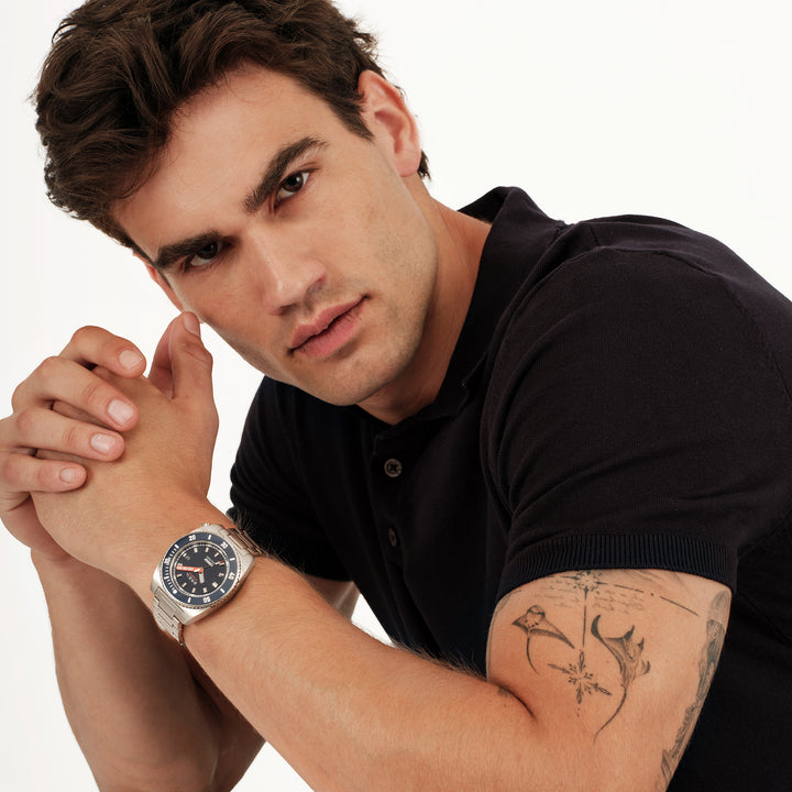 Breil View Manta Seeker 42mm Blue Automatic Steel Tw2180