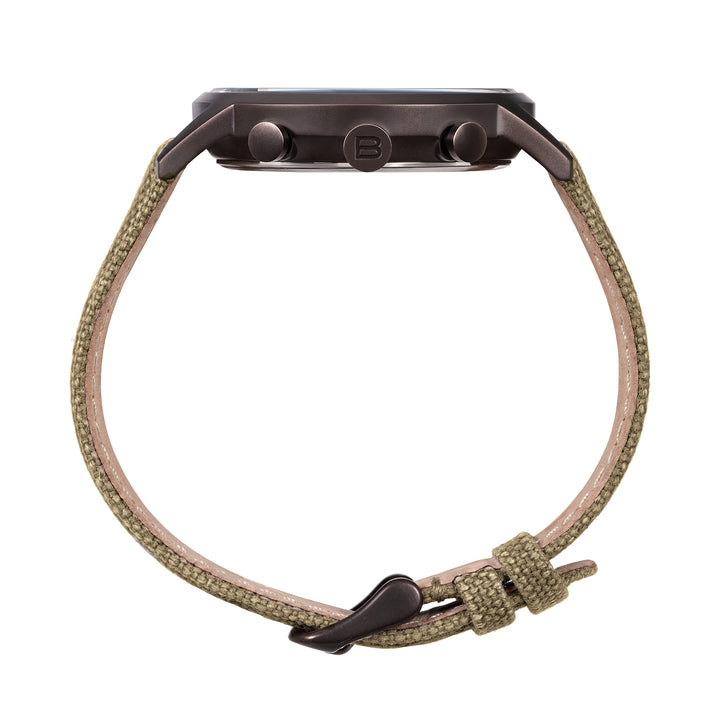 Relógio Breil Six.3.Nine Chrono 44 aço quartzo marrom IP chocolate TW2193