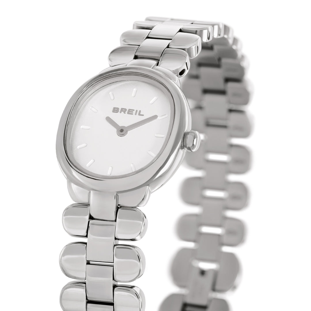 Breil Tulle Uhr 22x24mm weißer Quarzstahl TW2197