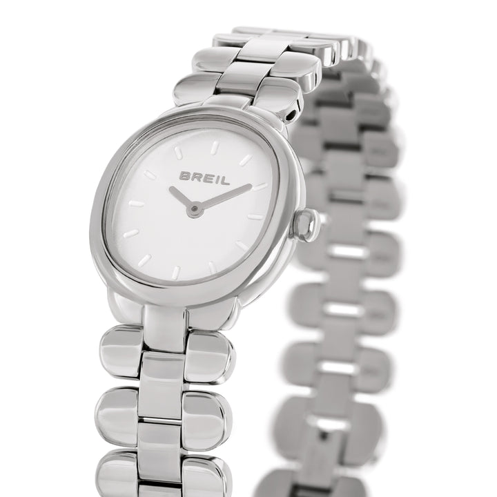 Breil Tulle Uhr 22x24mm weißer Quarzstahl TW2197