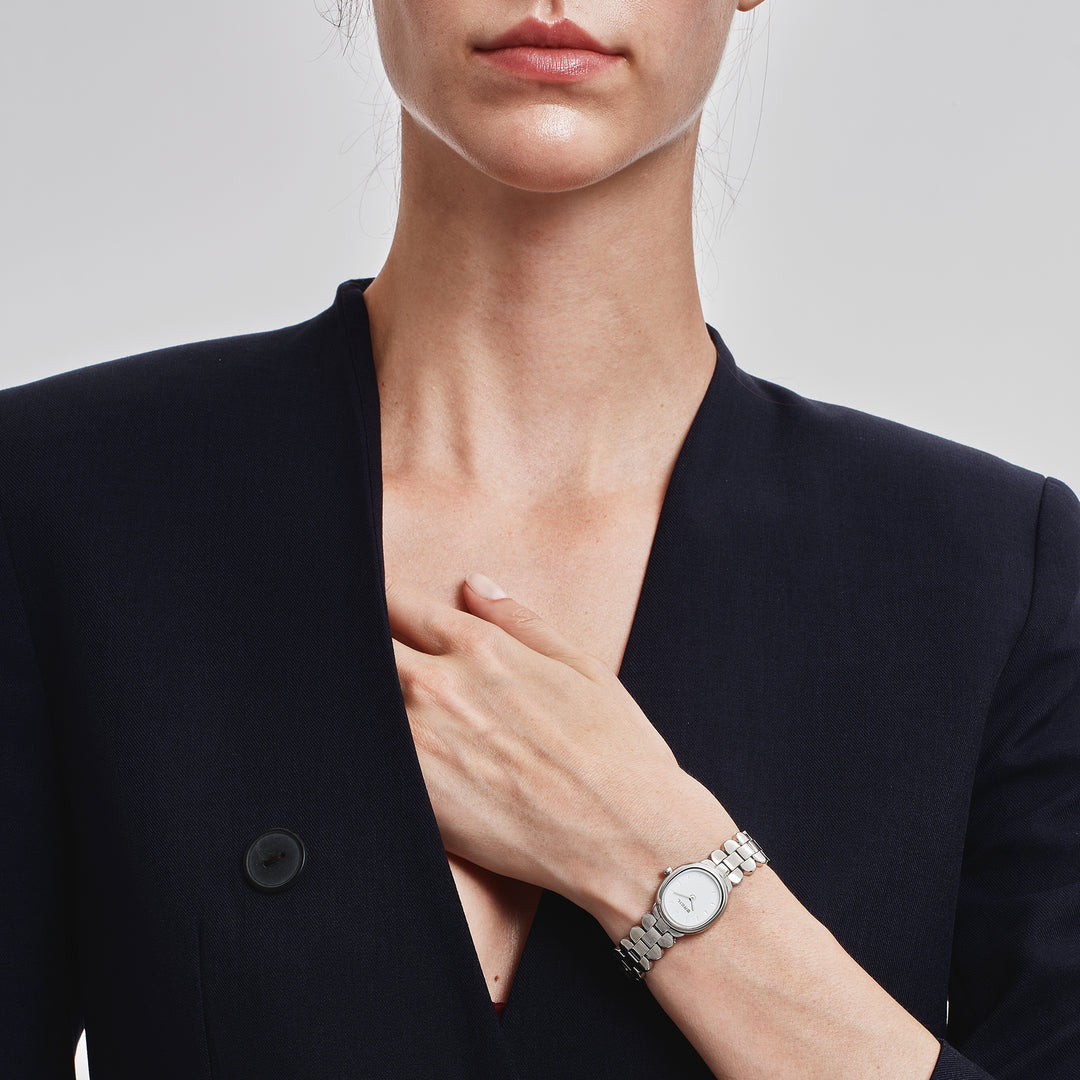 Breil Tulle Uhr 22x24mm weißer Quarzstahl TW2197