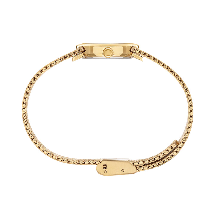 Relógio Breil Primp 25 mm aço quartzo branco acabamento PVD ouro 14k TW2022