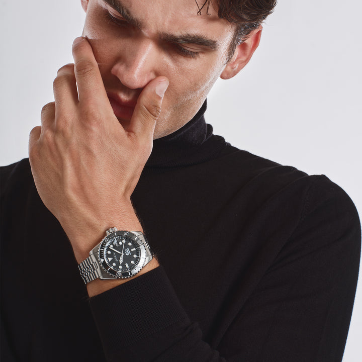 Breil hodinky Manta Heritage 42mm černá quartz ocel TW2206