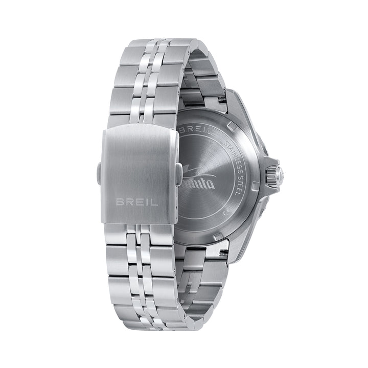 Breil hodinky Manta Heritage 42mm černá quartz ocel TW2206