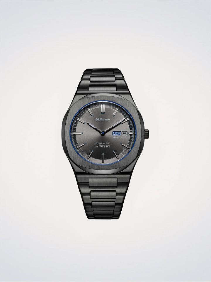D1 Milano Dark Illusion ultradun horloge 39 mm D1-UHBJ08