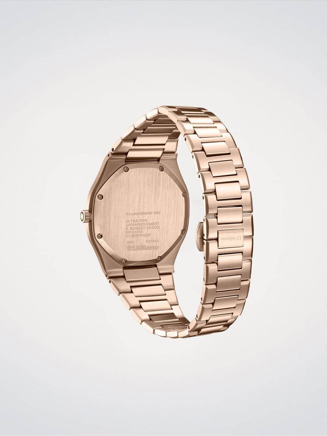 D1 Milano Jade Mirage [예약 주문] 울트라 씬 시계 39 mm D1-UHBJ09