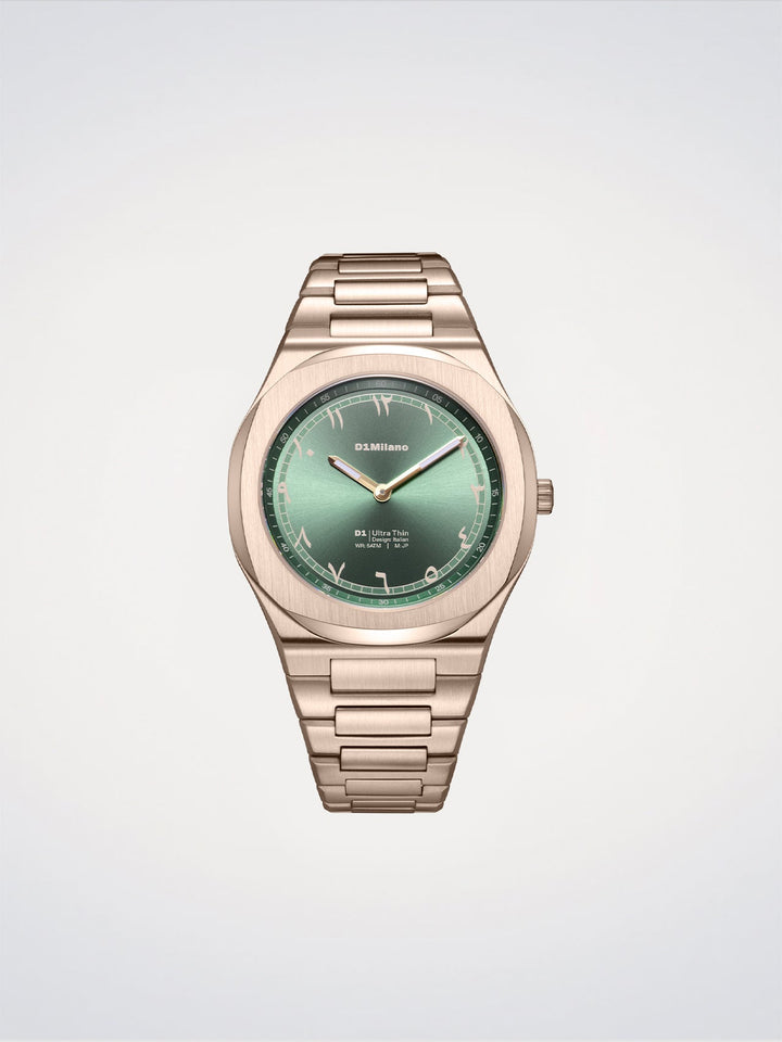 D1 Milano Jade Mirage [예약 주문] 울트라 씬 시계 39 mm D1-UHBJ09