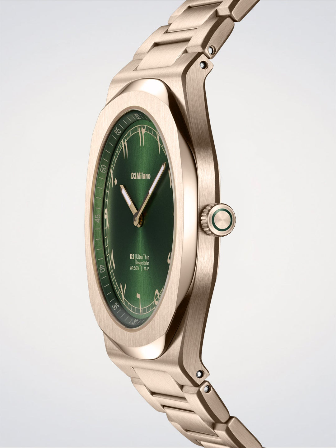 D1 Milano Jade Mirage [예약 주문] 울트라 씬 시계 39 mm D1-UHBJ09