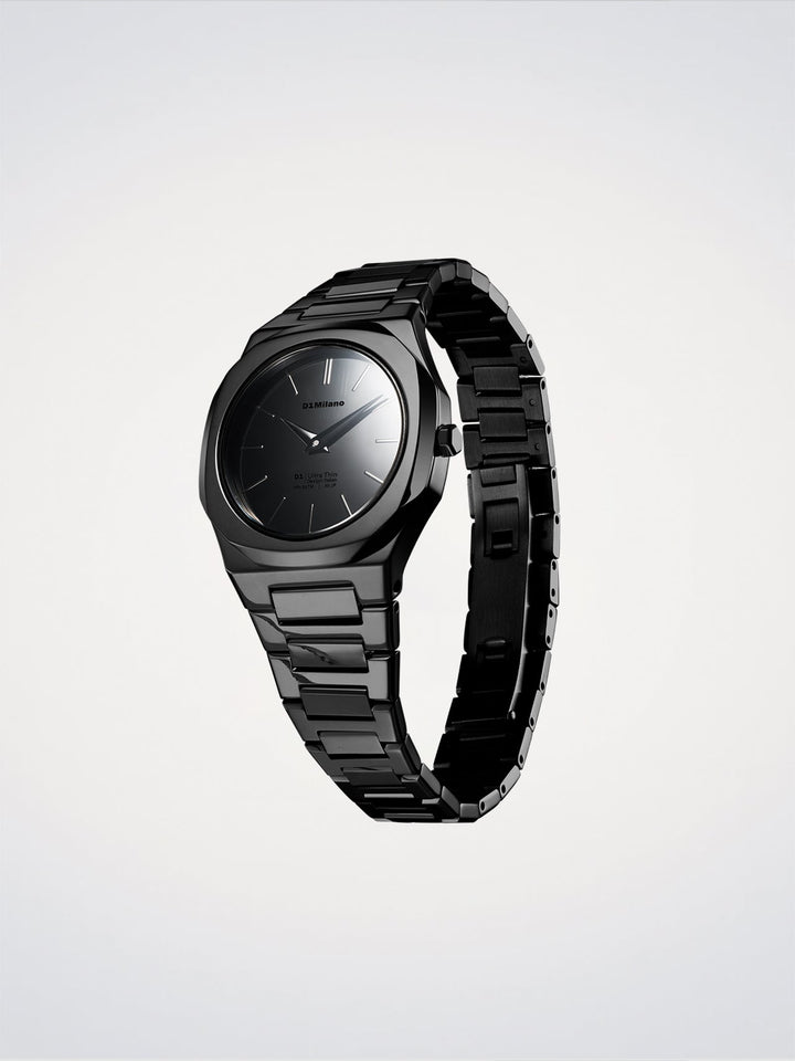 D1 Milano Black Gleam Ultra Thin Kello 30 mm D1-UTBL41